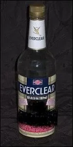 Que peut-on trouver dans l'Everclear ? (Jusqu' 95% d'alcool ! )