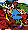 Le dessinateur de BD Jean Graton apparaît dans ''La Serpe d'or'' . Il participe à une course de chars à bœufs : les 24 heures de Suindinum, un clin d'œil pour rappeler le héros qu'il a créé.
