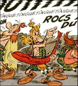 Johnny Hallyday est la dernière caricature en date dans ''Astérix chez les Pictes'' . Quel nom lui a donné l'auteur ?