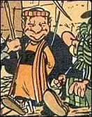 René Goscinny dans ''L'Odyssée d'Astérix'' s'appelle Saül Péhyé. Il est chargé de guider Astérix et Obélix aux portes du désert pour aller chercher de l'huile de roche autrement dit...