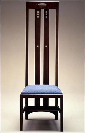 Charles Rennie Mackintosh. (1868-1928). Artiste, architecte et designer cossais. Il appartient dans un premier temps  un groupe d'artistes appel  The Four , avant de se consacrer  l'Art nouveau. Savez-vous quel est le style de prdilection de ce groupe ?