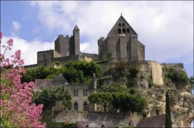 Quel est ce site  ne pas manquer qui domine les eaux de la Dordogne ?