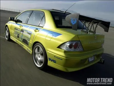 Si je vous dis  beau blond et Mitsubishi Lancer Evolution VII  vous me dites...