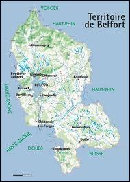 Le dpartement du Territoire de Belfort porte le numro ...