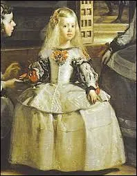 Voici un dtail de la toile  Les mnines . Qui a peint L'infante Marie-Marguerite  ?