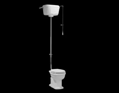 La vibration de la chasse d'eau donne un  do  aigu.