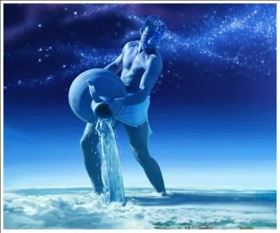 Le verseau est un signe d'eau.