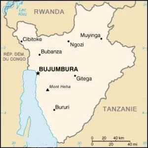 Sur la rive de quel lac se situe la capitale du Burundi, Bujumbura ?