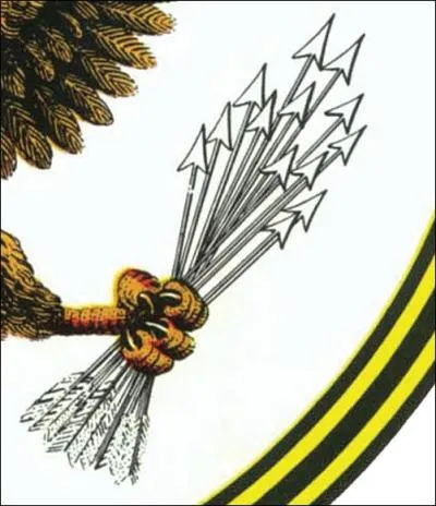 Dans l'autre patte, il tient 13 flches. Comment dit-on  flche  en anglais ?