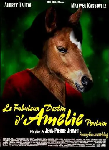 Quand il s'agit de trafiquer un peu les  affiches cinma pour illustrer ses quiz, c'est un artiste en la matire ! On peut dire qu'il adore filouter !