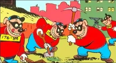 Quel clbre trio nous fit bien rire en nous chantant : Les Rapetou ?