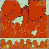  Casser du sucre sur le dos (de quelqu'un)  veut dire 