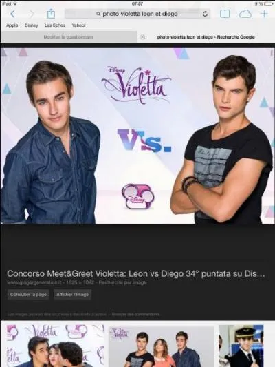 De qui Violetta est-elle amoureuse dans la saison 2 ?