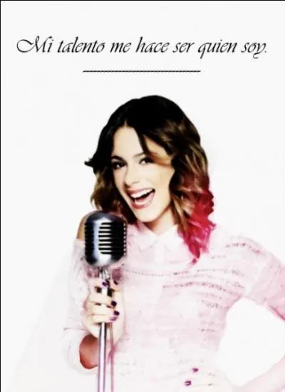 Avec quelle star Disney Channel est-elle devenue amie lors de son passage dans  Violetta  ?