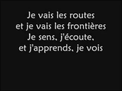 Qui chante la chanson  Destin  ?