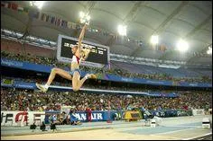 Quel sport consiste  sauter dans un bac  sable (avec de l'lan) ?