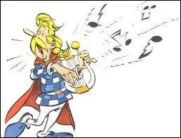 Comment s'appelle le barde du village ?