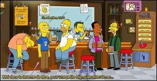 Comment se nomme le bar o Homer passe la plupart de son temps ?