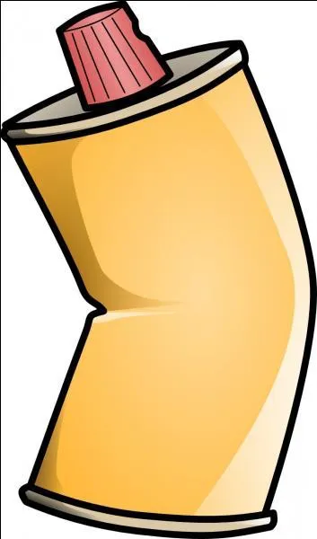 Quelle est l'orthographe de cette marque de bombe de peinture ?