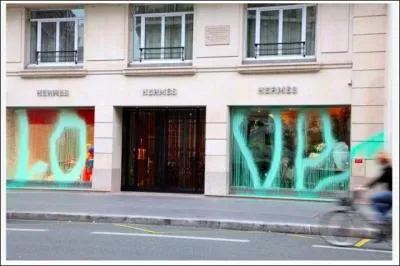 Quel graffeur fait des tags illgaux ?