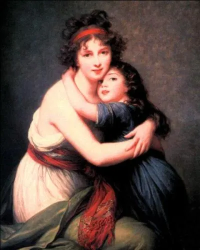 Qui a peint son autoportrait et sa fille Julie ?