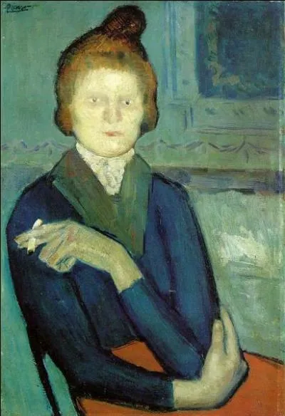 Qui a peint Femme avec une cigarette ?