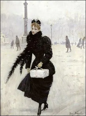 Qui a peint Parisienne Place de la Concorde ?