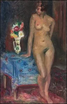 Est-ce camoin qui a peint Nu debout au bouquet ?