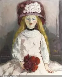 Est-ce Charles Camoin qui a peint Jeune fille au chapeau fleuri ?