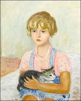 Est-ce Charles Camoin qui a peint Annette Leibovici au petit chat ?