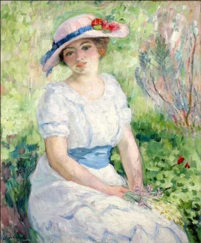 Est-ce Camoin qui a peint Femme  la ceinture bleue ?