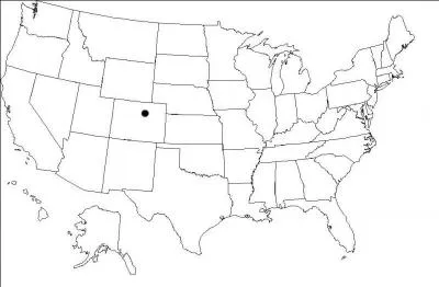 Quelle est la ville indique par le point ?