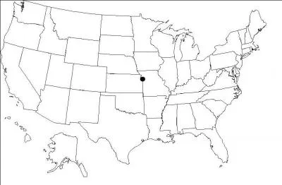 Quelle est la ville indique par le point ?