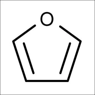 Achev ds 10h00, vous courez prendre un caf. La science tant malheureusement prsente partout, voici ce que vous dit le professeur de chimie :  Lors de la torrfaction, le saccharose donne des composs  valeur aromatique, comme les furanes, aldhydes et acides carboxyliques.  Quelle est la forme reprsente ci-contre ?