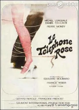 Quelle actrice jouait dans le film d'Edouard Molinaro  Le tlphone rose  ?