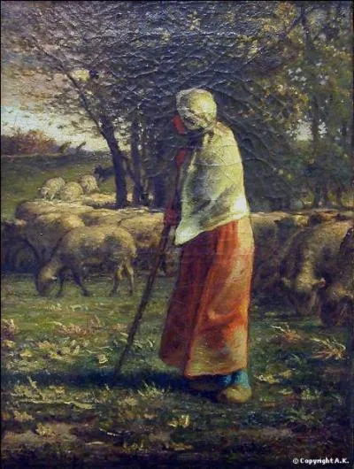 Qui a peint La petite bergre ?