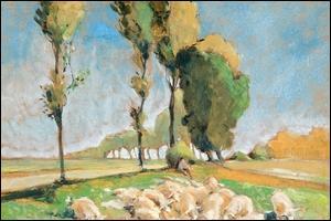 Qui a peint Berger et moutons ?
