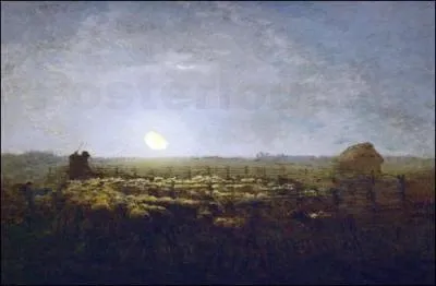 Qui a peint Le parc  moutons au clair de lune ?