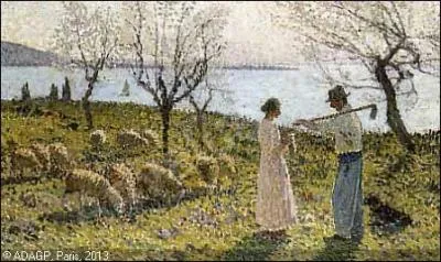 Qui a peint La gardienne de moutons ?