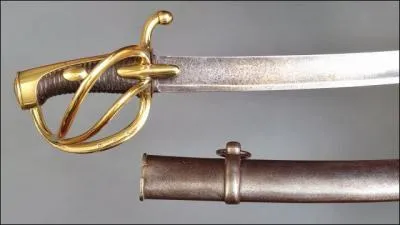 Quel est ce sabre en cours dans l'arme napolonienne qui servait aux troupes qui soutenaient l'infanterie ?