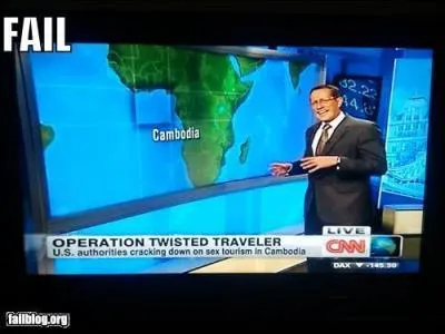 Le Cambodge en Afrique noire, on l'aurait dj remarqu ! Quelle est la capitale du Cambodge ?