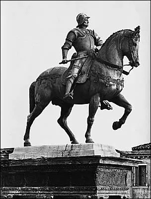 Quel est le nom de ce sculpteur, spcialiste de statues questres, et matre de Lonard de Vinci ?