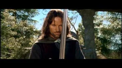  Amon Hen, que crie Aragorn en se jetant sur les Uruk-hai ?