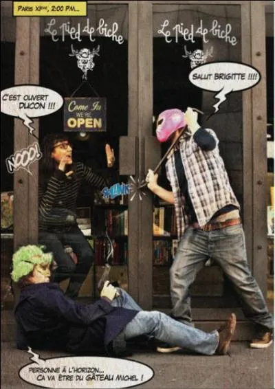 L, a va vous demander un peu de rflexion, vu l'instrument utilis, quels yeux pouvez-vous faire ?