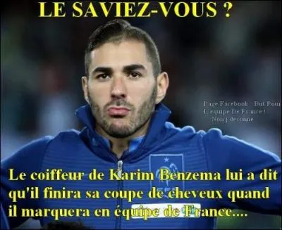 Une seule rponse devrait vous venir  l'esprit (enfin normalement) !