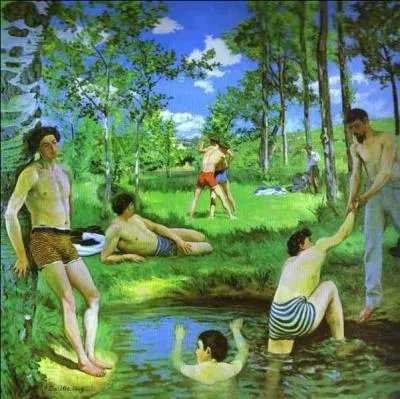 Qui a peint Baigneurs ?