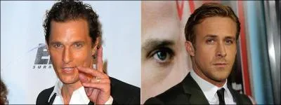 Quelle actrice est sortie avec Matthew McConaughey et Ryan Gosling ?