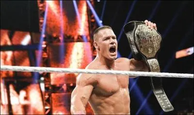 Contre quelle superstar John Cena a-t-il remport son troisime World Heavyweight Championship ?