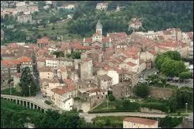 Quelle ville de l'Ard�che est la plus peupl�e ?