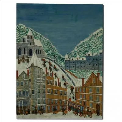 Qui a peint Paysage de neige ?